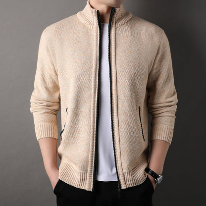 Leo – Winter Fleece Knitwear Jacket